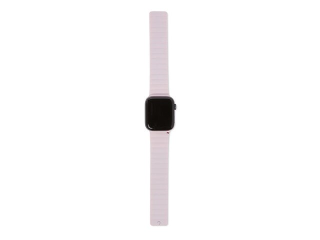 Decoded Bracelet Silicone Magnetique AppleWatchSeries 1-7/SE 38mm-41mm-Rose poudré