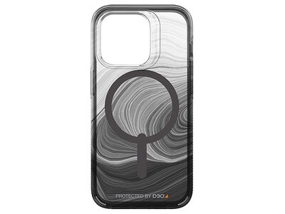 Gear4 iPhone 14 Pro Milan Snap Case - Black Swirl