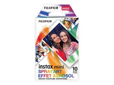 Paquet de films instantanés Effet aérosol Fujifilm instax® Mini - 10 poses