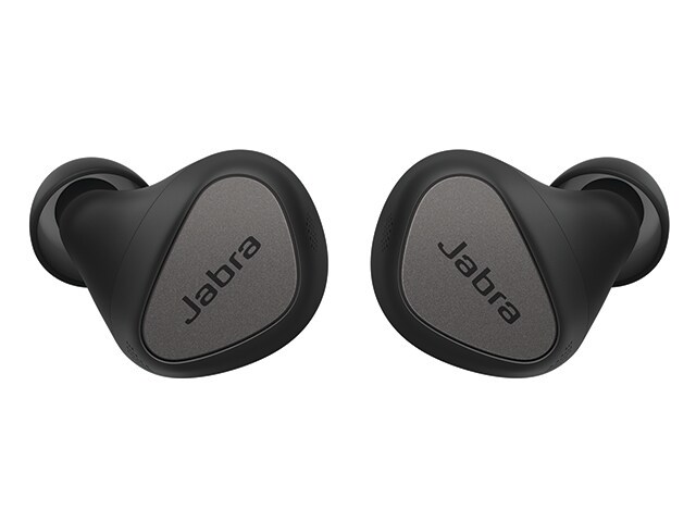 Jabra Elite 5 True Wireless Noise Cancelling Earbuds - Titanium Black