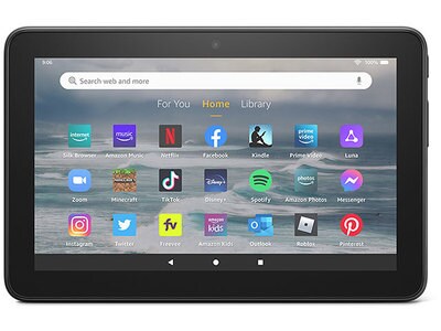 Amazon Fire 7 (2022) 7" Tablet with 2.0GHz Quad-Core Processor, 32GB of Storage - Black