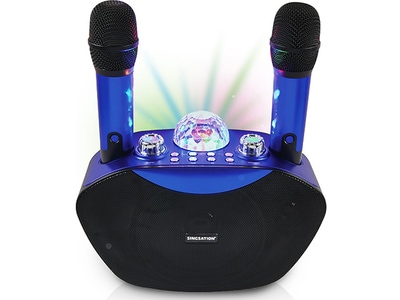 Singsation FREESTYLE Wireless Karaoke System - Blue