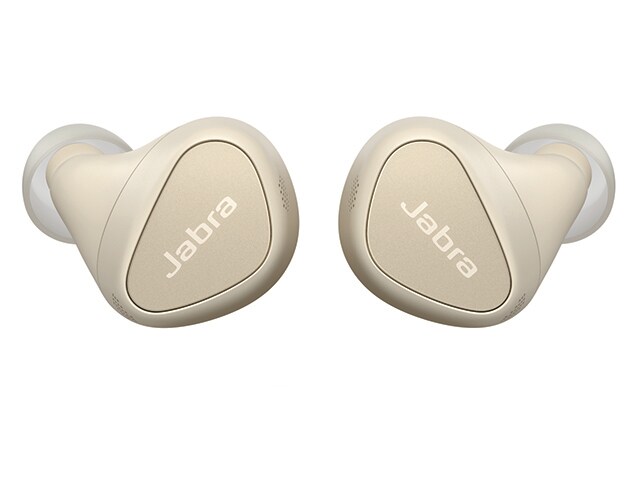 Jabra Elite 5 True Wireless Noise Cancelling Earbuds - Gold Beige