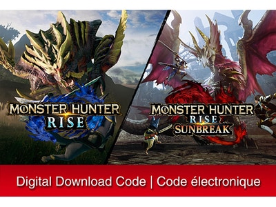 Monster Hunter Rise + Sunbreak(Digital Download) for Nintendo Switch