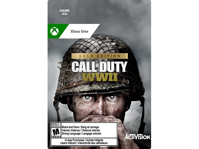 Call of Duty®: WWII - Gold Edition (Code Electronique) pour Xbox One