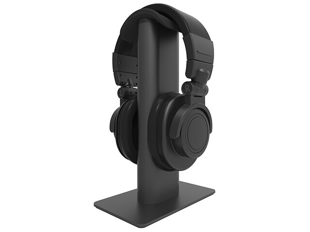 Kanto H2 Stand universel de haute qualité pour casque d'écoute à profil bas - Noir