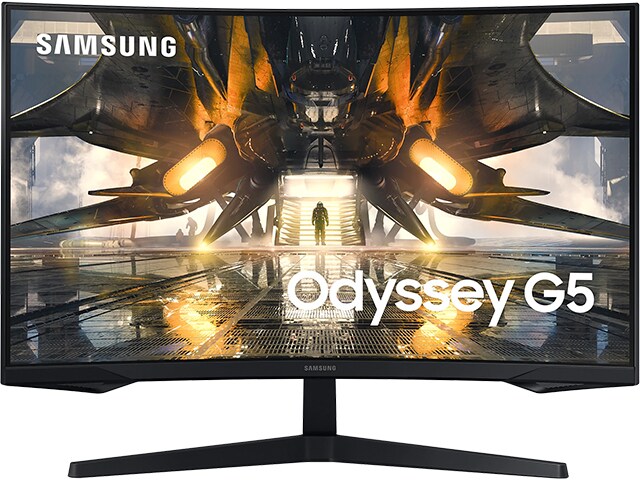 Samsung G5 Odyssey LS32AG550ENXZA 32" 165Hz 1440p LED VA Curved Gaming Monitor - FreeSync