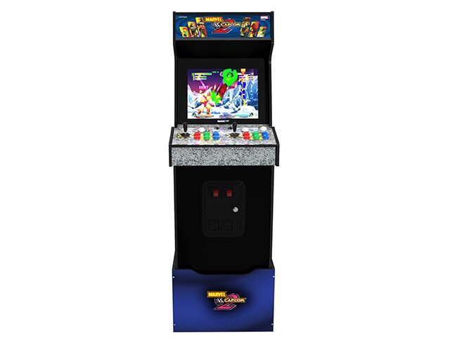 Arcade1Up Marvel vs Capcom II™ édition machine d'arcade avec Riser