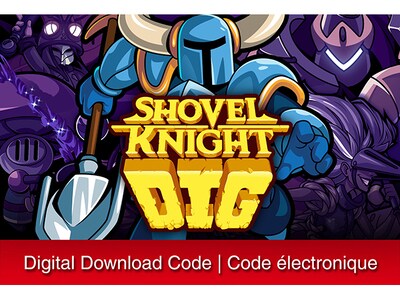 Shovel Knight DIG (Code Electronique) pour Nintendo Switch