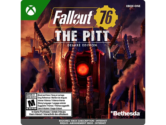 Fallout 76: The Pitt Deluxe Edition (Code Electronique) pour Xbox One