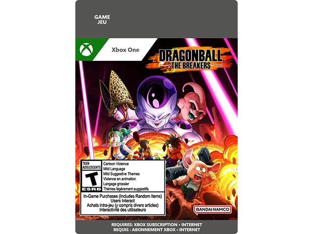 Dragon Ball: The Breakers Édition standard (Code Electronique) pour Xbox One