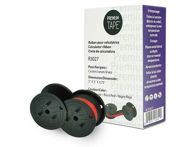 Premium Tape Calculator Ribbon Compatible with R3027