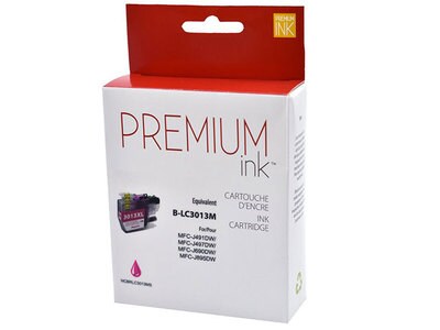 Cartouche d’encre de remplacement Premium Ink compatible Brother LC3013XL – magenta