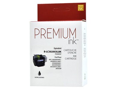 Cartouche d’encre de remplacement Premium Ink compatible Brother LC3029 – noir