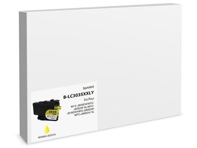 Cartouche d’encre de remplacement Premium Ink compatible Brother LC3035 – jaune