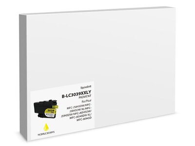 Cartouche d’encre de remplacement Premium Ink compatible Brother LC3039 – jaune