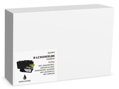 Cartouche d’encre de remplacement Premium Ink compatible Brother LC3039 – noir