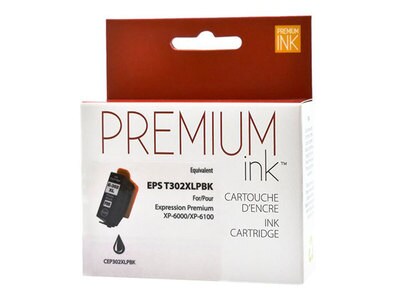 Premium Ink Replacement Ink Cartridge Compatible with Epson T302XL120 - Photo Black