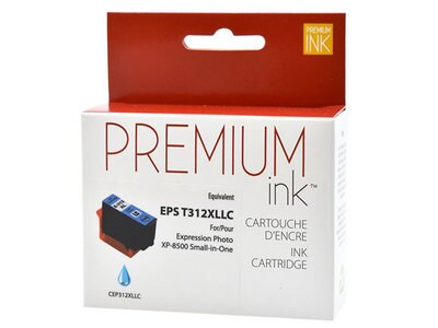 Cartouche d’encre de remplacement Premium Ink compatible Epson T312XL520 – cyan pâle