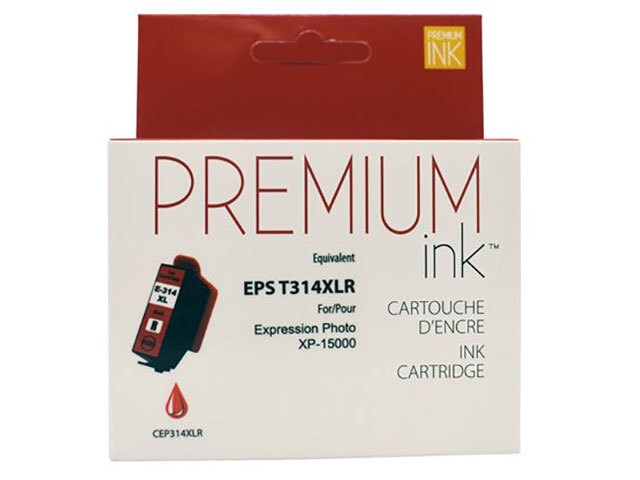 Premium Ink Replacement Ink Cartridge Compatible with Epson T314XL820 - Red