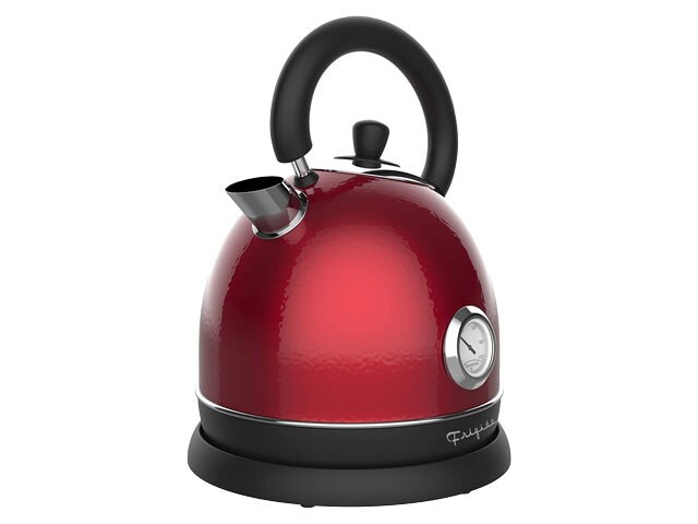 Frigidaire 1.8-litre Retro Stainless Steel Electric Kettle - Red