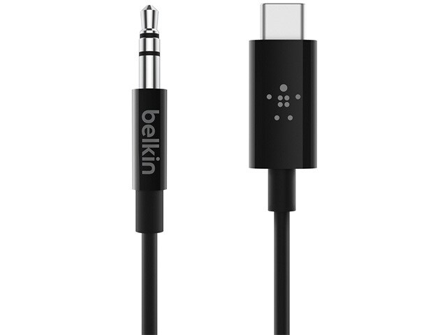 Belkin RockStar™ 3.5mm to USB-C™ Audio Cable - Black