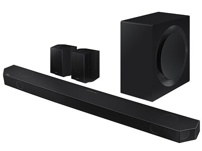 Samsung HW-Q990B 11.1.4ch Soundbar with Dolby Atmos® and Rear Surround Speakers - Black