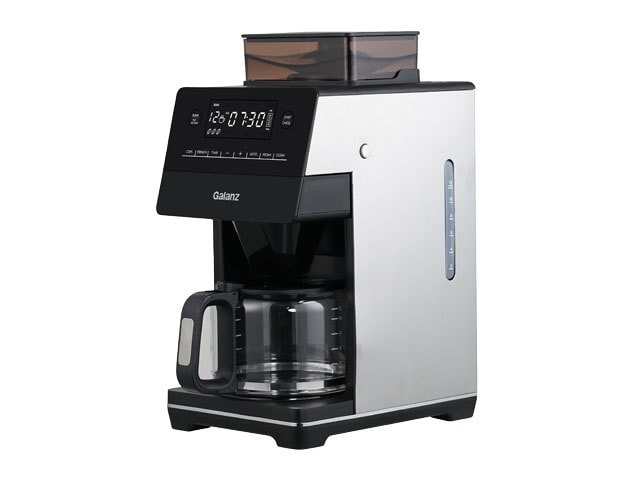 Galanz 12 cups Grind & Brew Coffee Maker - Stainless Steel