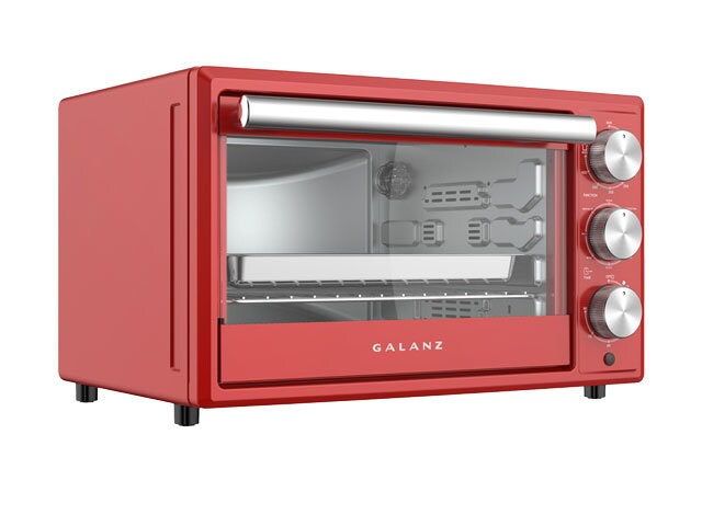 Galanz 0.9 cu.ft. Retro Manual Toaster Oven - Hot Rod Red