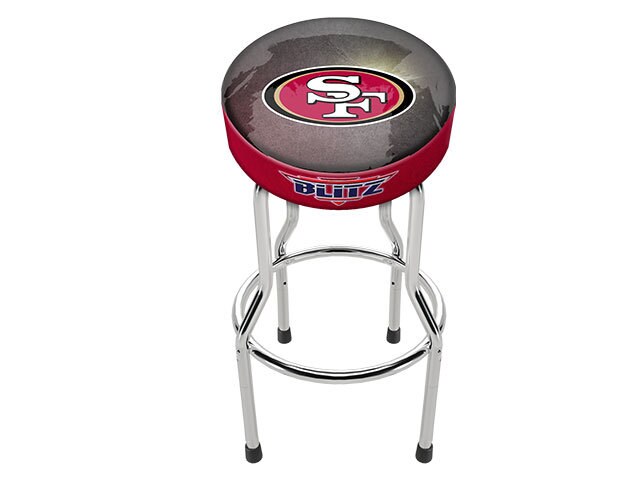 Tabouret de pub NFL Blitz de Arcade1UP - San Francisco 49ers