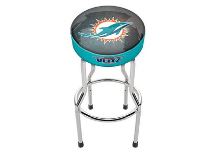 Tabouret de pub NFL Blitz de Arcade1UP - Miami Dolphins
