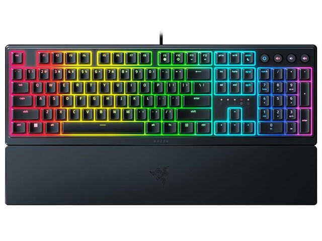 Razer Ornata V3 Low-profile Mecha-membrane Wired RGB Gaming Keyboard