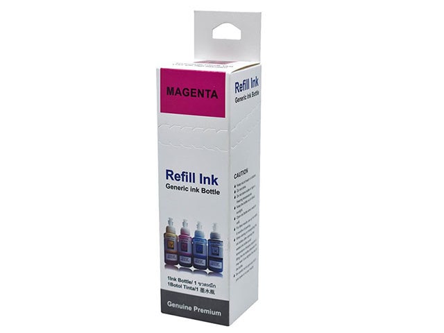 Premium Ink Replacement Ink Bottle Compatible with Epson T664320 - Magenta
