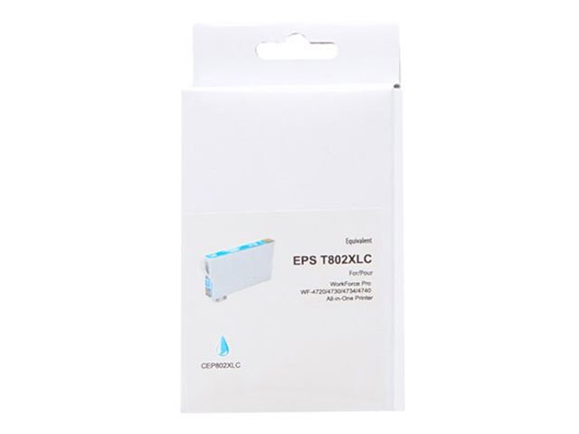 Premium Ink Replacement Ink Cartridge Compatible with Epson T802XL