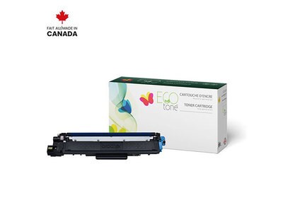 Eco Tone Remanufactured Toner Cartridge Compatible with Brother TN223C - Cyan 1.3K