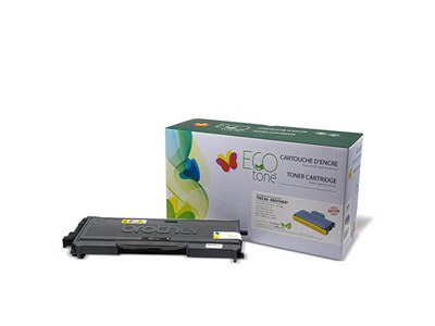 Eco Tone Remanufactured Toner Cartridge Compatible with Brother TN330 - Black 1.5K