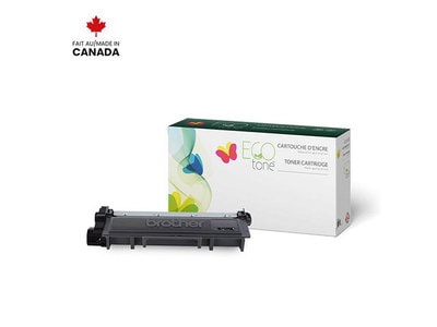 Eco Tone Remanufactured Toner Cartridge Compatible with Brother TN630 - Black 1.2K