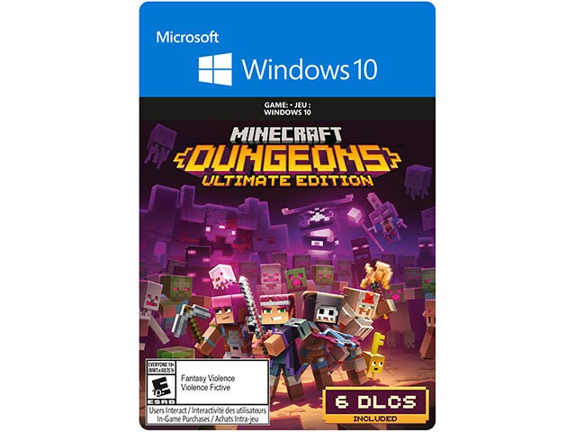 Minecraft Dungeons: Ultimate Edition (Code Electronique) pour Windows
