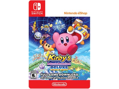 Kirby’s Return to Dream Land Deluxe (Digital Download) for Nintendo Switch