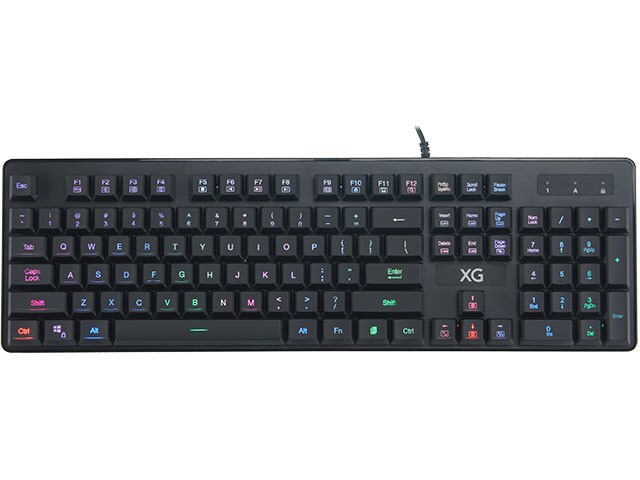 Xtreme Gaming™ RGB Wired Gaming Keyboard with Backlighting