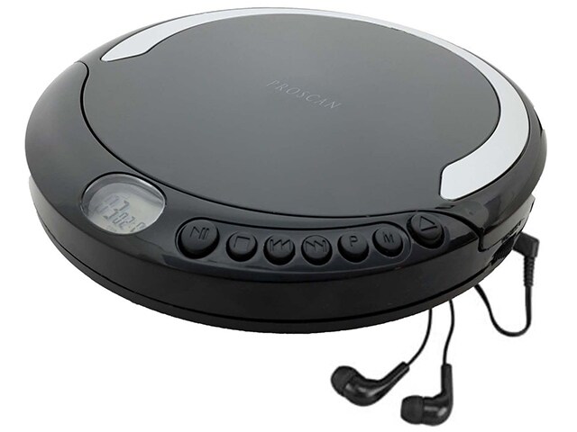 Proscan Personal CD Player with Display - Black
