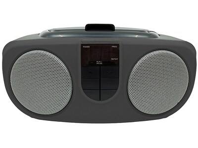 Proscan Portable CD Boombox with AM/FM Radio - Black