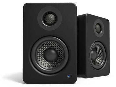 Kanto YU2 100W Powered Desktop Speakers with AUX and USB Input - Matte Black