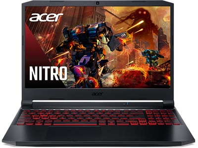 Acer Nitro 5 AN515-57-54QU 15.6" FHD 144Hz IPS Gaming laptop with Intel® i5-11400H, 512GB SSD, 8GB DDR4, GTX 1650 & Windows 11 Home - Black