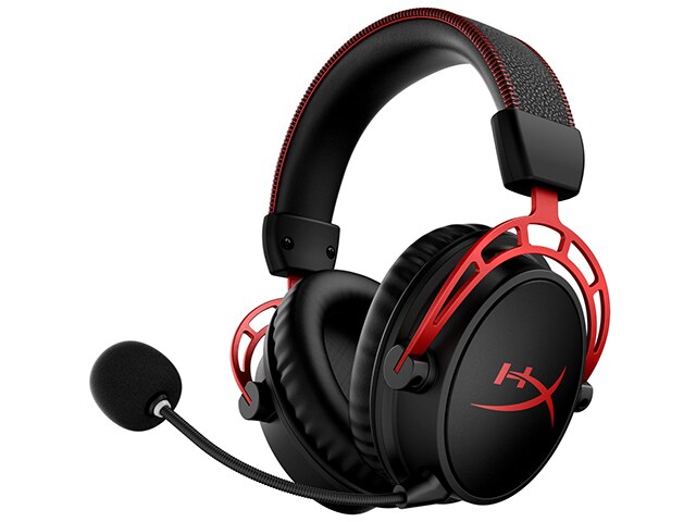 HP HyperX Cloud Alpha Wireless Over Ear Gaming Headset for PC - Black & Red