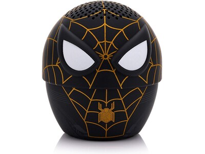 Haut-parleur Bluetooth® portatif de Bitty Boomers - Marvel Spider-Man No Way Home Noir et Or