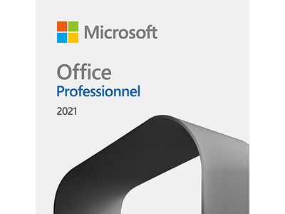 Microsoft Office Professionnel 2021 Bilingue, Achat unique, 1 utilisateur, Téléchargement PC/Mac