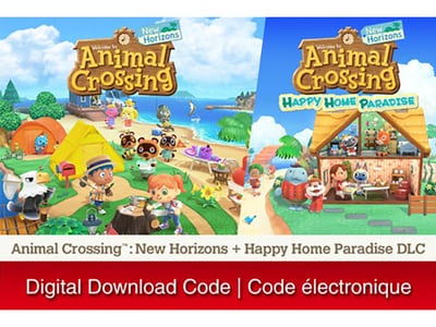 Animal Crossing: New Horizons Bundle (Code Electronique) pour Nintendo Switch