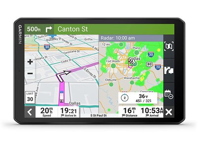 Garmin RV 895 GPS with 8" Display & Traffic Alerts - Black