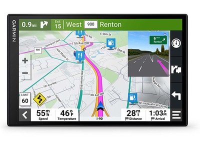 Garmin DriveSmart 86 MT GPS with 8" Display Featuring Traffic Alerts - Black